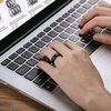image:imageEgnaro Womens Bridal Rings Sets 6mm Wide 2mm Thick Silicone Wedding Rubber Band with Half Size Inner Arc Ergonomic Breathable DesignSETKBlack