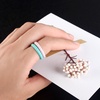 image:imageEgnaro Womens Silicone Anniversary Wedding Ring 25mm Wide 18mm Thick27Turquoise Rose Gold White Black
