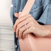 image:imageEgnaro Womens Silicone Engagement Ring 55mm Wide Comfort Fit Shimmer SetA9Glitter Pearl Glow Matte Dusty Pink  Cloudy Pink  Cream Beige  Black