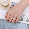 image:imageEgnaro Womens Silicone Engagement Ring 55mm Wide Comfort Fit Shimmer SetB8Glitter Rose Gold  Peach  Silver  Bronze Matte Black  Marble  White