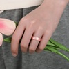 image:imageEgnaro Womens Silicone Engagement Ring 55mm Wide Comfort Fit Shimmer SetC2Glitter Galaxy  Rose Gold Matte Marble  White  White Pink  Ultra Violet  Black