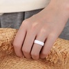 image:imageEgnaro Womens Silicone Engagement Rings 55mm Wide 2mm ThickA4Black  Light Green  Light Pink  Light Purple  White