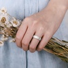 image:imageEgnaro Womens Silicone Engagement Rings 55mm Wide 2mm ThickA6Black  Metallic Silver  Marble  Light Gray  Dark silver  Metallic Platinum