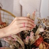 image:imageEgnaro Womens Silicone Engagement Rings 55mm Wide 2mm ThickB33Faint Red  Lilac Purple  Sky Blue  Black  White