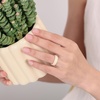 image:imageEgnaro Womens Silicone Engagement Rings 55mm Wide 2mm ThickC1Coral Red  Mist Green  Nude  Beige