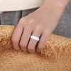 image:imageEgnaro Womens Silicone Engagement Rings 55mm Wide 2mm ThickSETKWhite