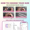 image:imageEgnaro Womens Silicone Stackable Rings 35mm Wide 2mm Thick Flexible Rubber Wedding Bands Leaf Braided Design Breathable Grooves For Gym WorkoutA3PinkPurple  Dream Purple  Sunlight Yellow  Pearl White