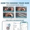 image:imageEgnaro Womens Silicone Stackable Rings 35mm Wide 2mm Thick Flexible Rubber Wedding Bands Leaf Braided Design Breathable Grooves For Gym WorkoutA5Maroon  Classic Blue  Blue Iris  White  Black