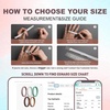image:imageEgnaro Womens Silicone Stackable Rings 35mm Wide 2mm Thick Flexible Rubber Wedding Bands Leaf Braided Design Breathable Grooves For Gym WorkoutA8Bright Peach  Green  Caramel  Ivory  Light Brown