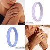 image:imageEgnaro Womens Silicone Stackable Rings 35mm Wide 2mm Thick Flexible Rubber Wedding Bands Leaf Braided Design Breathable Grooves For Gym WorkoutB3Black  Peal White  Sunlight Yellow  Sunlight Yellow  Coral Orange  Sparkle Rose  Faint Red  Lilac Purple  Light PurpleBlue  Metallic Green  Galaxy