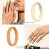 image:imageEgnaro Womens Silicone Stackable Rings 35mm Wide 2mm Thick Flexible Rubber Wedding Bands Leaf Braided Design Breathable Grooves For Gym WorkoutB3Black  Peal White  Sunlight Yellow  Sunlight Yellow  Coral Orange  Sparkle Rose  Faint Red  Lilac Purple  Light PurpleBlue  Metallic Green  Galaxy