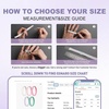 image:imageEgnaro Womens Silicone Stackable Rings 35mm Wide 2mm Thick Flexible Rubber Wedding Bands Leaf Braided Design Breathable Grooves For Gym WorkoutB4Ivory  White Pink  Faint Red  Light Purple  Green
