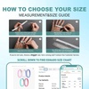 image:imageEgnaro Womens Silicone Stackable Rings 35mm Wide 2mm Thick Flexible Rubber Wedding Bands Leaf Braided Design Breathable Grooves For Gym WorkoutB5Faint Red  Petal Pink  Light PurpleBlue  Light Pink Sparkle  Green Blue Sparkle