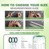 image:imageEgnaro Womens Silicone Stackable Rings 35mm Wide 2mm Thick Flexible Rubber Wedding Bands Leaf Braided Design Breathable Grooves For Gym WorkoutB8Black  Fir Green  Blue Iris  Opal Green  White