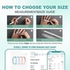 image:imageEgnaro Womens Silicone Stackable Rings 35mm Wide 2mm Thick Flexible Rubber Wedding Bands Leaf Braided Design Breathable Grooves For Gym WorkoutR2Light Green  Arctic Ice  Beige  Sand Pink