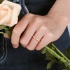 image:imageEgnaro Womens Silicone Wedding Ring 25mm Wide 18mm Thick Rubber Band Set3Bronze White Silver Light Pink Marble Rose Gold Light Rose Gold