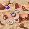 image:imageEgnaro Womens Silicone Wedding Ring 25mm Wide 18mm Thick Rubber Band SetSETA2Bright Galaxy Metallic Silver Bright Pearl Light Rose Gold Matte Galaxy Metallic Silver Matte Pearl Light Rose Gold