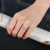 image:imageEgnaro Womens Silicone Wedding Ring 25mm Wide 18mm Thick Rubber Band SetSETEBlack Gray White Silver Pink Sand