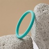 image:imageEgnaro Womens Silicone Wedding Ring 25mm Wide 18mm Thick Rubber Band SetSETMLight Green