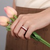 image:imageEgnaro Womens Silicone Wedding Ring 25mm Wide 18mm Thick Rubber Band SetSETQBlack  White  Navy Blue  Chestnut