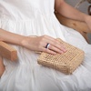image:imageEgnaro Womens Thin Stackable Silicone Wedding Rings 38 Multipack BandsC3Maroon  Blue Jewel  Orchid Haze  White