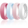SETA5-Faint Red Pastel Blue Whitepink White