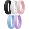 SETB3-White Cherry Pink Light Blue Lilac Purple Black