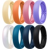 SETC5-Sunlight Yellow Coral Orange Faint Red Dream Purple Blue Jewel Dark Blue Black Metallic Pearl White