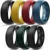 SETB3-Black Muted Yellow Crimson Deep Blue Black Gray Pine Green Black