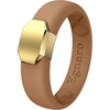 SETT-Light Brown/Metal Gold