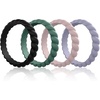 E4-Black  Green  Bright Peach  Cloudy Blue