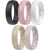 SETB9-Royal Black  Bright Peach  Princess White  Cream Beige  Cloudy Pink