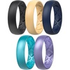 SETC8-Metallic Starry Blue  Metallic Starry Purple  Night blue  Black  Light Nude