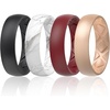 T1-Black  Marble  Maroon  Rose Gold