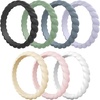 A2-Black Gray  Mist Green  Lavender  Nude  Whitepink  White  Blue