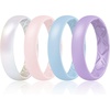 A4-Glitter: Pearl Glow; Matte: White Pink  Light Blue  Light Purple
