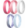 A8-Glitter: Coral Rose  Claret Red  Illusion Blue  Silver Purple; Matte: White