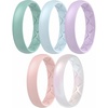 C3-Glitter: Pearl Glow; Matte: Light Green  Arctic Ice  Light Purple  Sand Pink