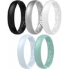 C4-Glitter: Silver; Matte: Black  White  Light Blue  Light Green