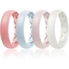 SETC2-Faint Red  Light Blue  Whitepink  Ivory