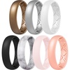 SETP-Black Marble Whitepink Rose Gold Bronze Metallic Silver White