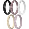 A6-Black  Bright Peach  White  Cream Beige  Gray Pink
