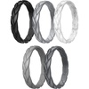 A7-Black  Silver  Marble  Light Gray  Dark Silver