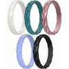 B6-Light Purple-Blue  Emerald Green  Black  Peal White  Sparkle Rose