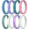 R8-Faint Red  Dream Purple  Emerald Green  Blue Jewel  Peal White  Metallic Starry Purple  Light Green Sparkle  Metallic Green