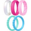 SETF1-Metallic Pearl White  Fairy Pink  Petal Pink  Mint Green  Chill Blue