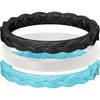 B2-Black  White  Cyan blue