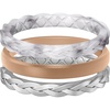 B4-Marble  Rose Gold  Metallic Silver