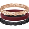 SETD-Rose Gold  Maroon  Black