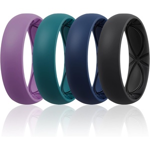 image:imageEgnaro 458 Variety Multipack Ergonomic Breathable Bridal Rings SetsSETA4Orchid Haze Emerald Green Indigo Blue Black